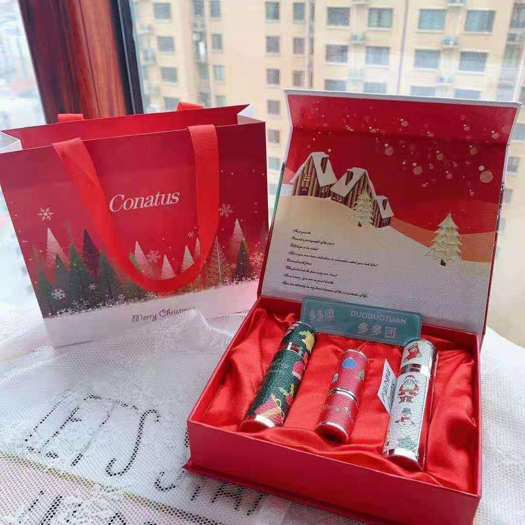 conatus小羊皮圣诞礼盒🎄这也太美了吧～  两支不同香