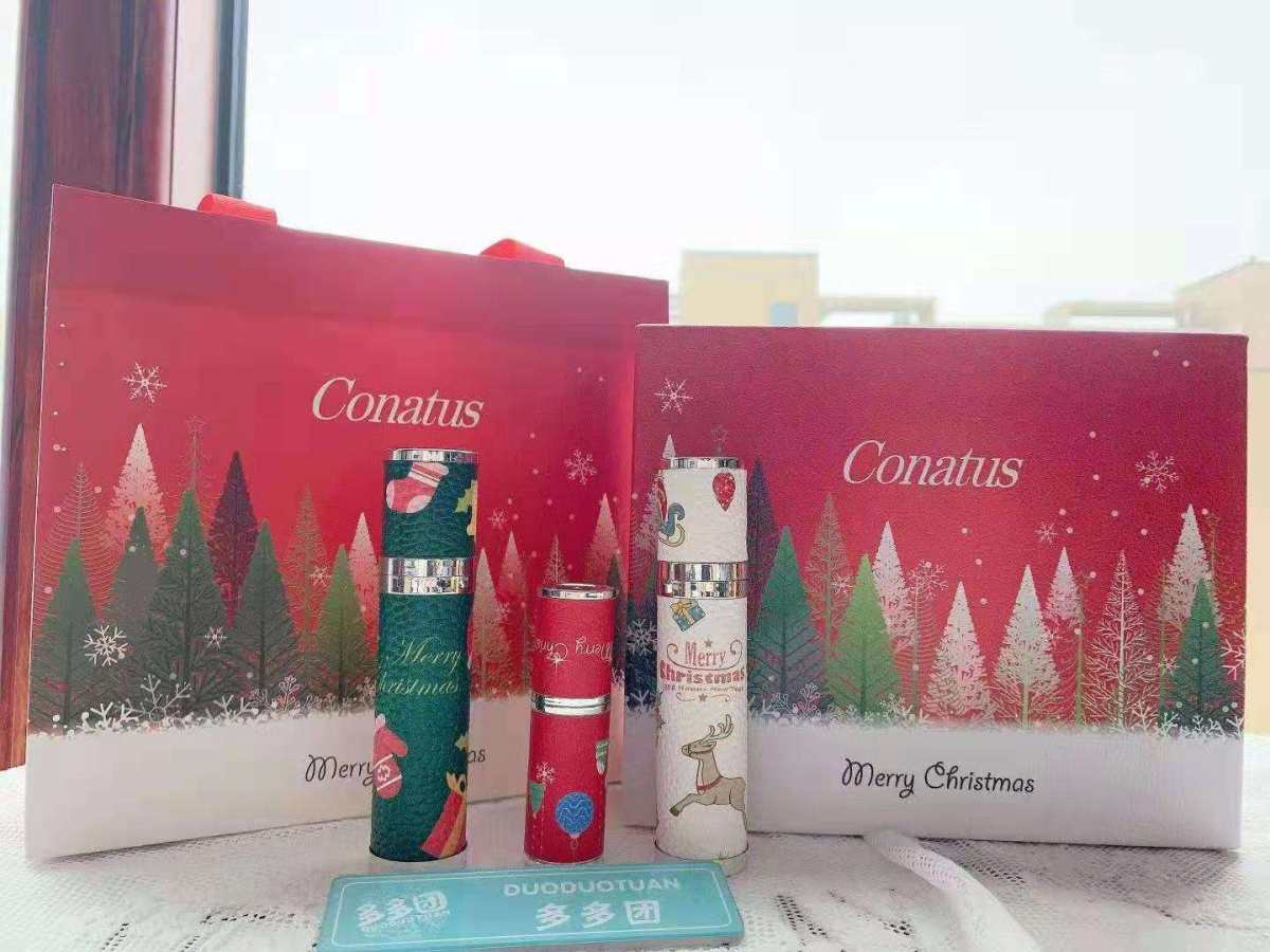 conatus小羊皮圣诞礼盒🎄这也太美了吧～  两支不同香