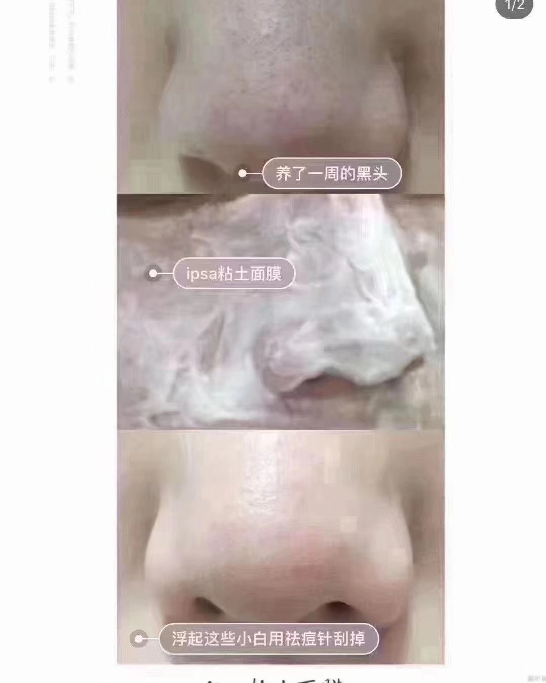IPSA茵芙莎 粘土面膜100g 最温和的清洁面膜，夏天特别