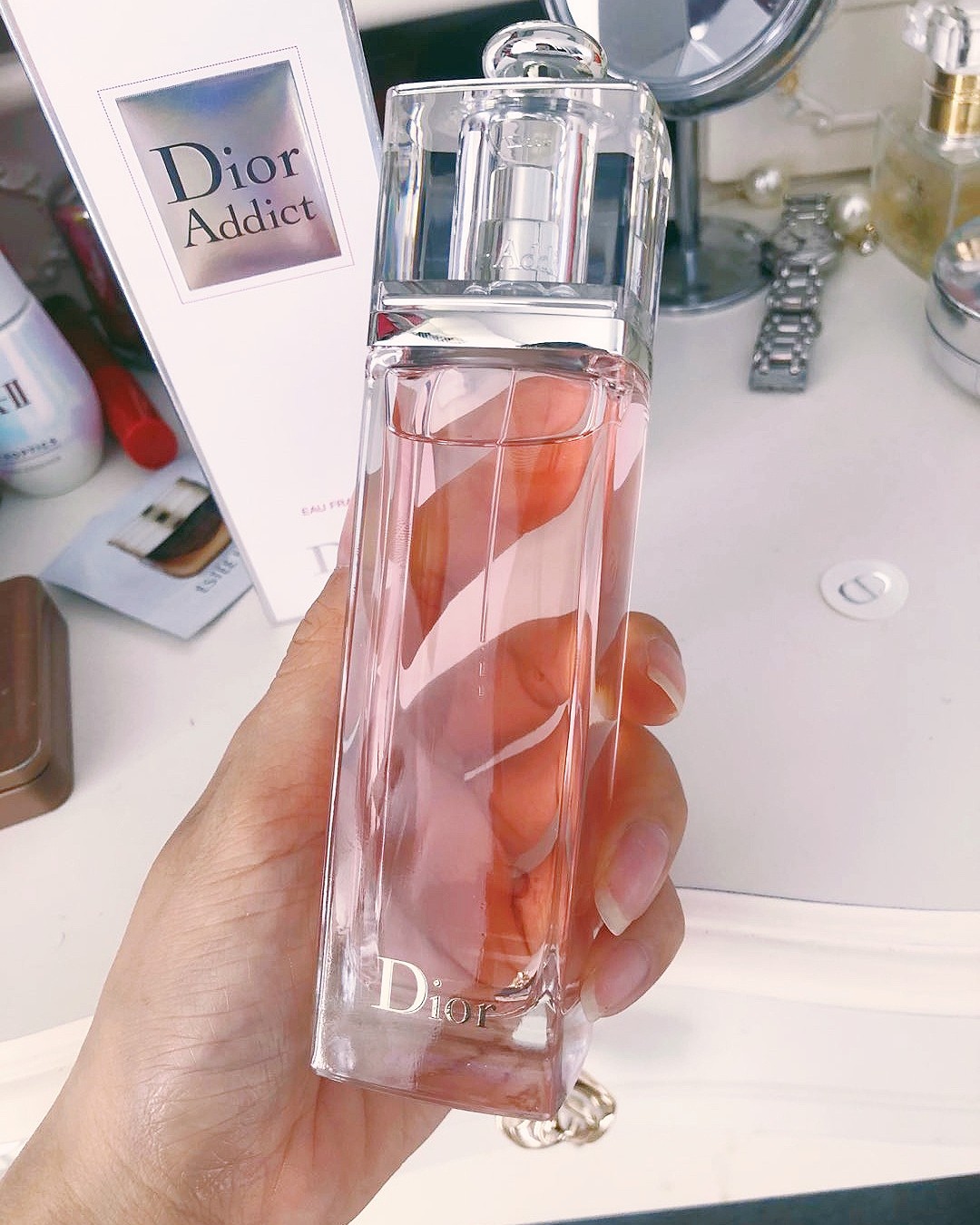 开箱！Dior的粉红魅惑淡香水100ml🌸   盲撸的，之