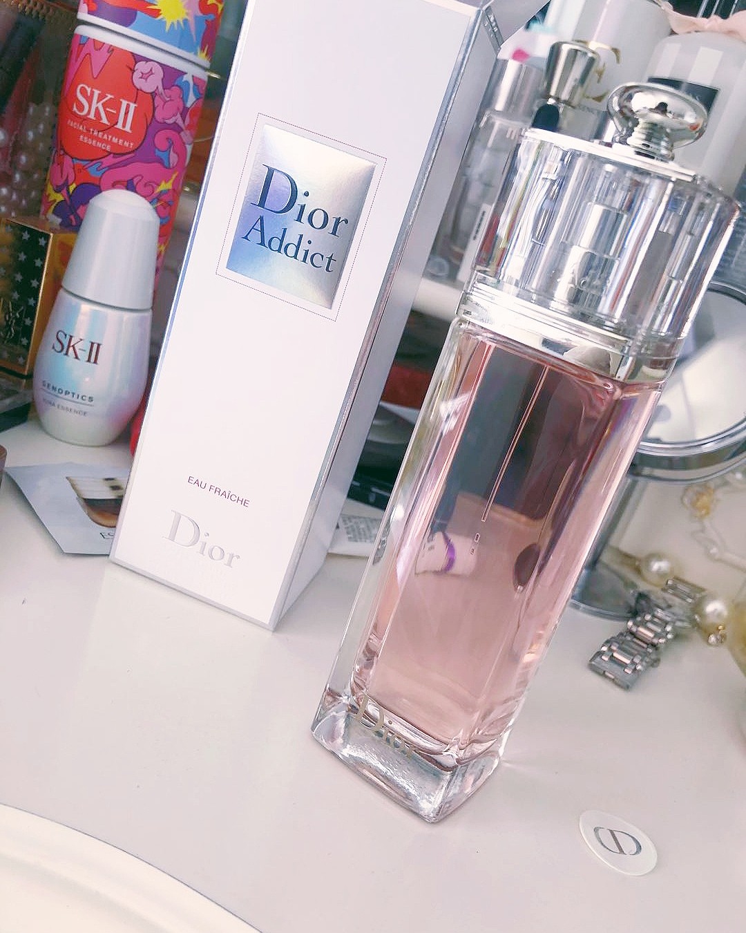 开箱！Dior的粉红魅惑淡香水100ml🌸   盲撸的，之