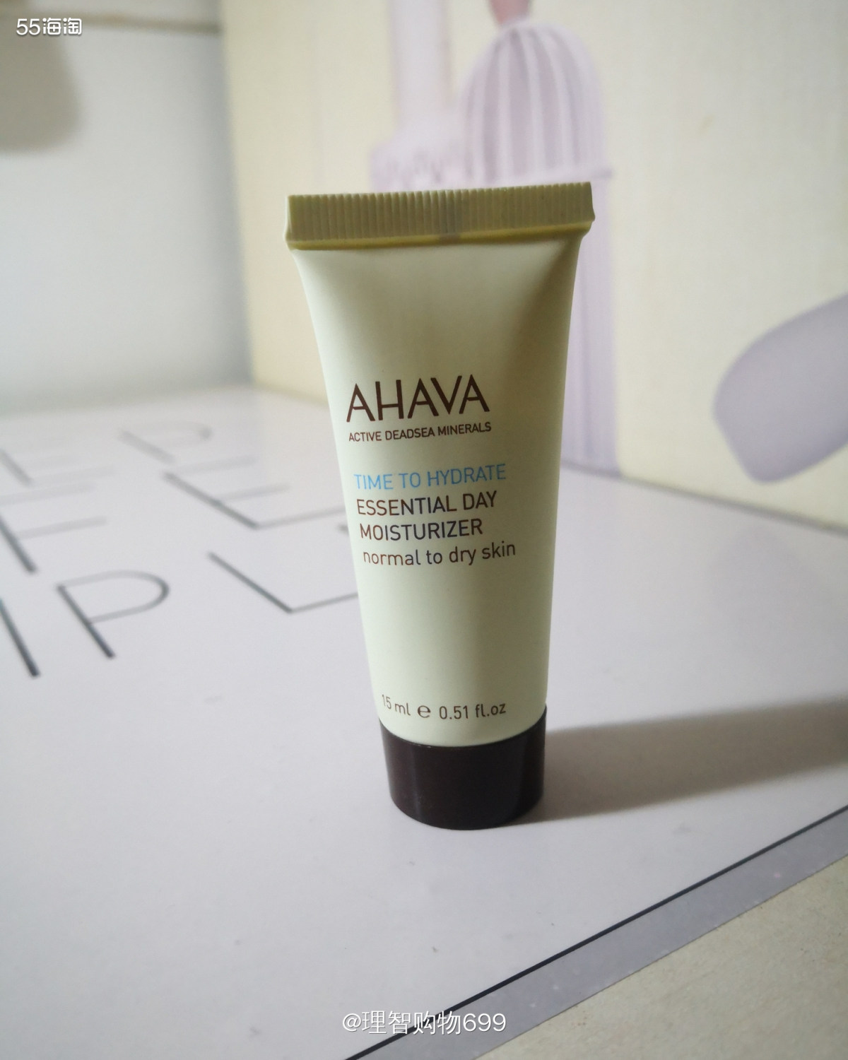 来自死海的温柔，Ahava保湿面霜  ☁️这款是套装拆出来的