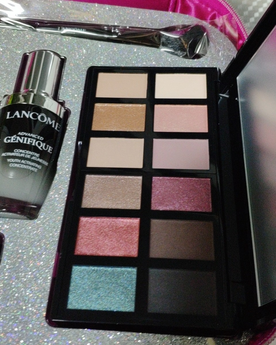 兰蔻大礼包眼影修容盘怎么用？ ✔奉上使用方法~  ♛兰蔻20