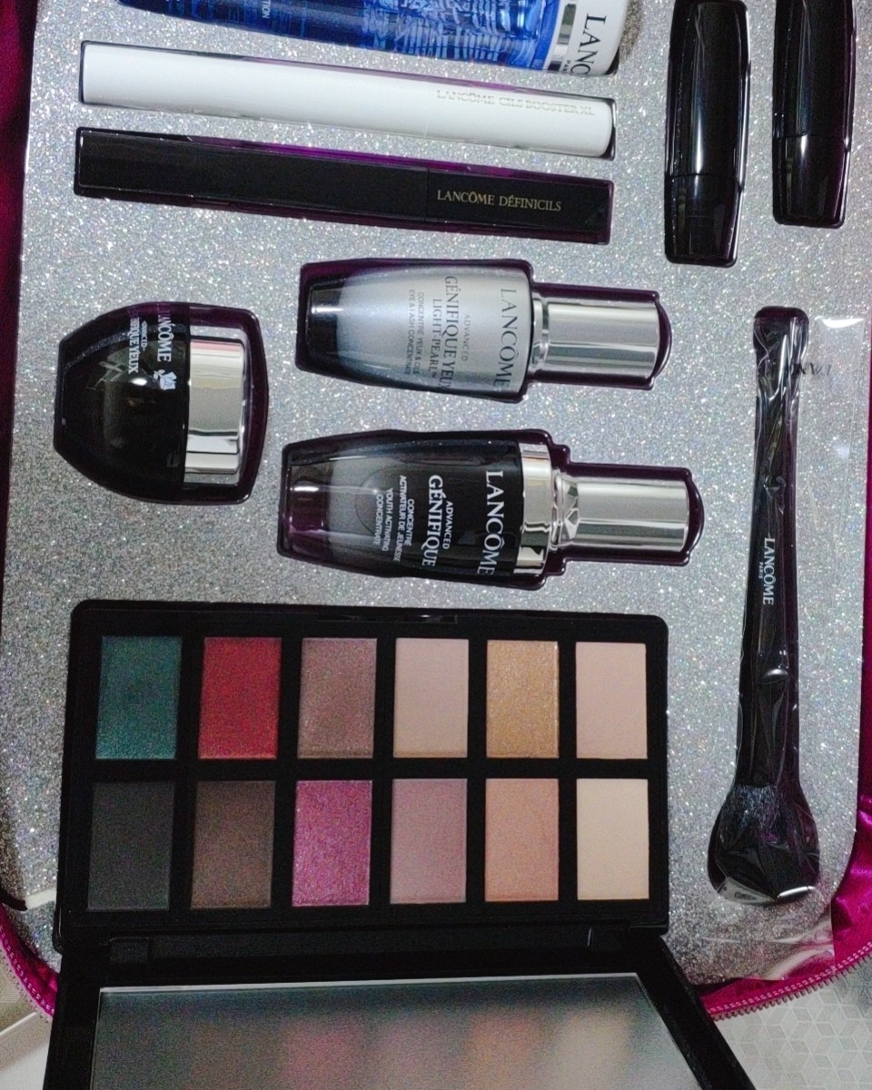 兰蔻大礼包眼影修容盘怎么用？ ✔奉上使用方法~  ♛兰蔻20