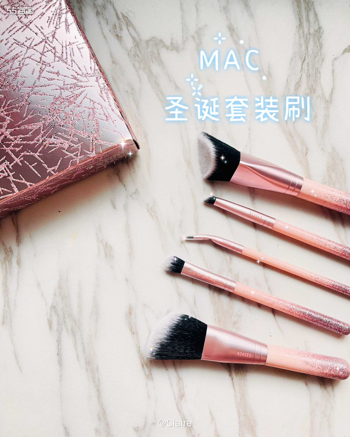黑五收到的第一件包裹  MAC 圣诞系列化妆刷  近期迷上了