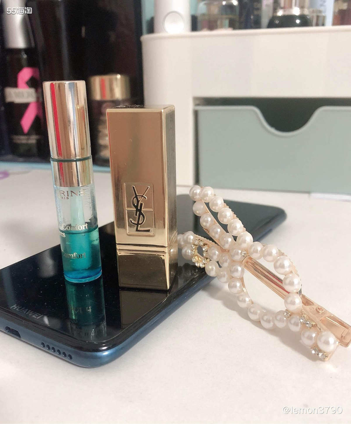 口红打卡 圣罗兰纯口红 13 这个是我最喜欢的口红之一，因为