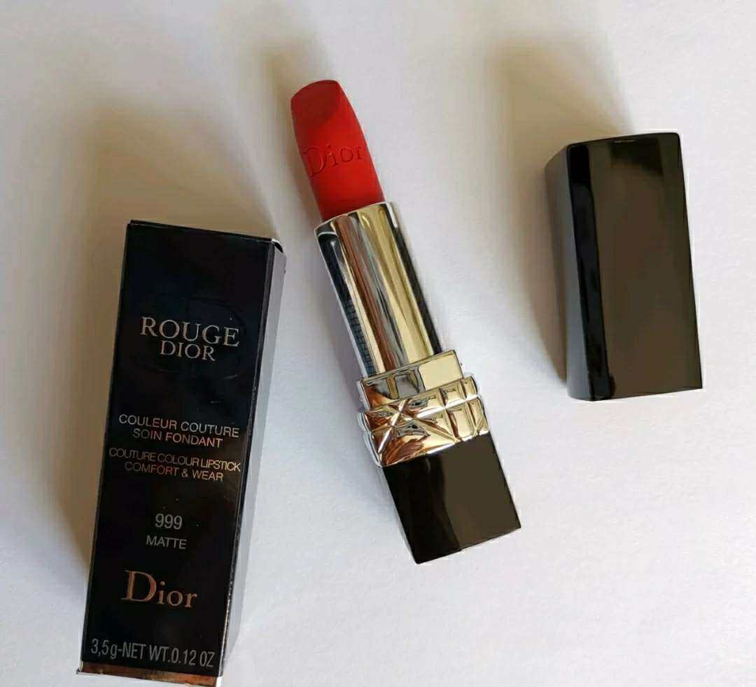 🌸7天口红挑战🌸  🌈正宫娘娘来了，迪奥999，我的第