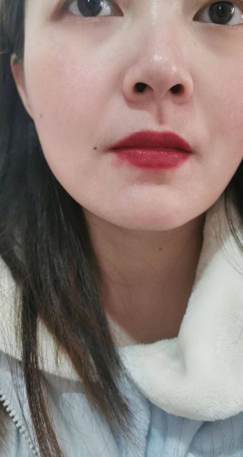 #7天口红挑战#，今天是TF8号VELVET CHERRY，