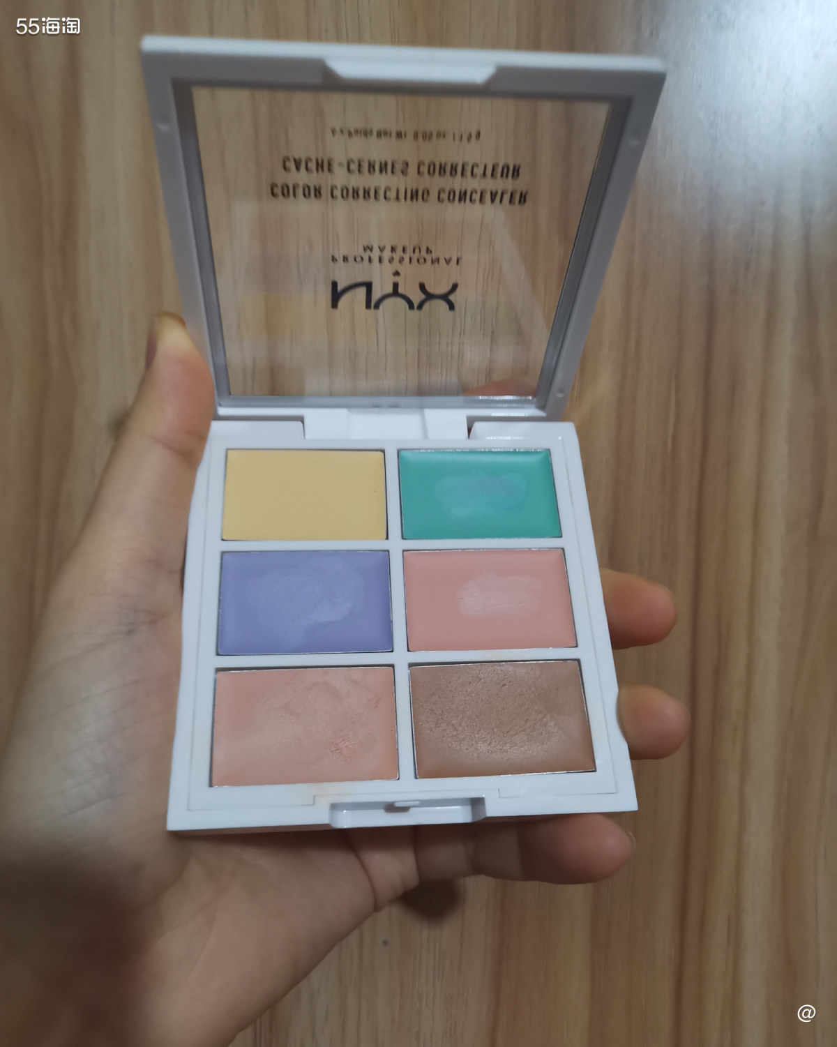 #运通卡黑五海淘晒单#NYX6色遮暇盘  ❤️产品：6色遮暇