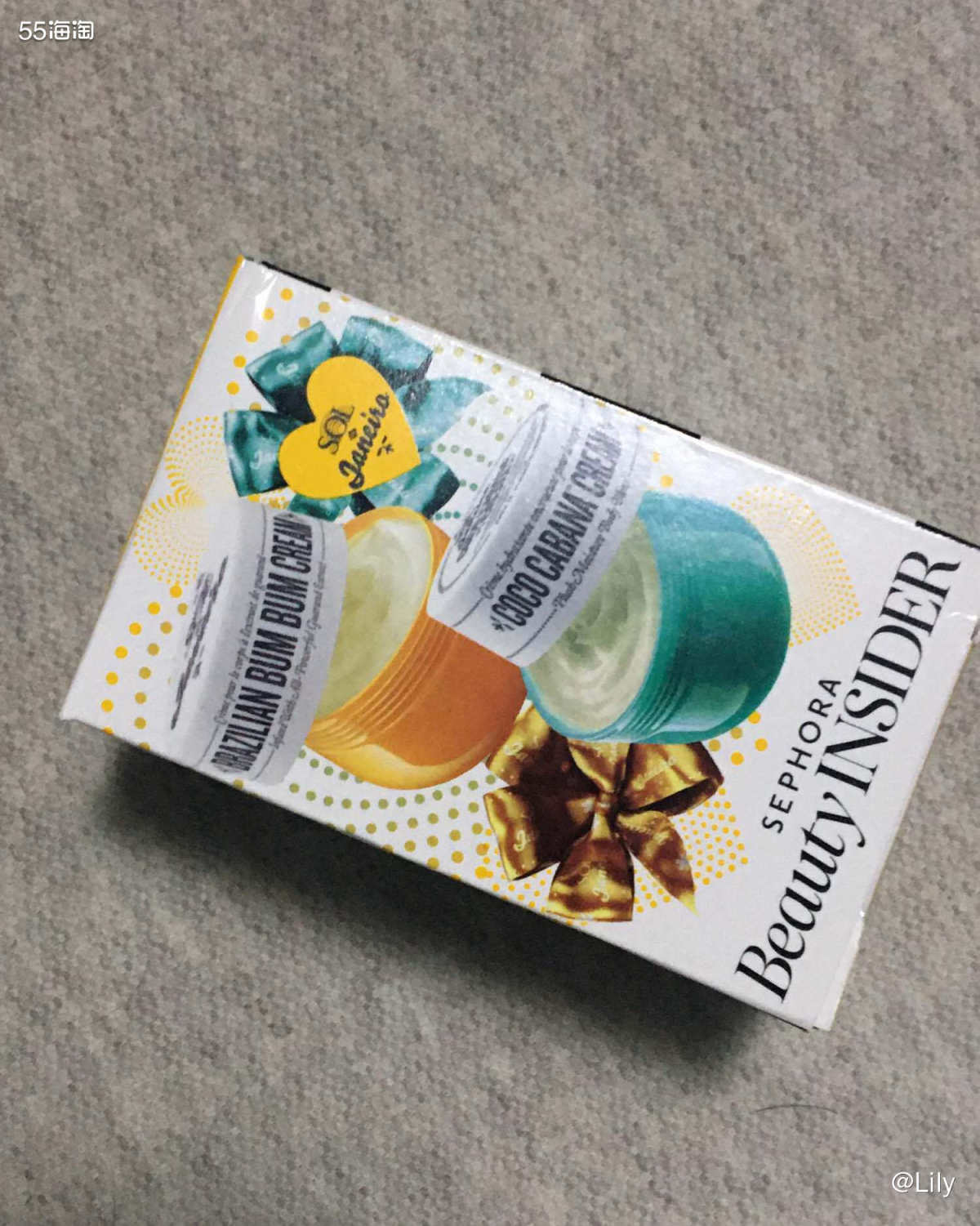运通卡晒单之丝芙兰生日礼 这个身体乳是西班牙小众品牌SOL 