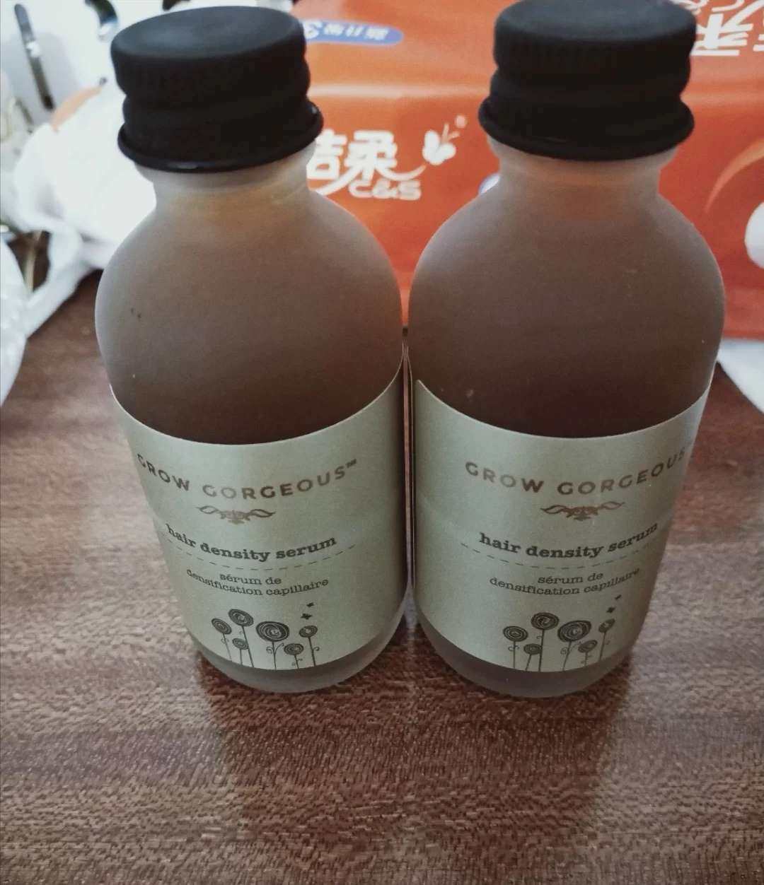 头秃女孩👧最后的挣扎Grow Gorgeous下单  我发