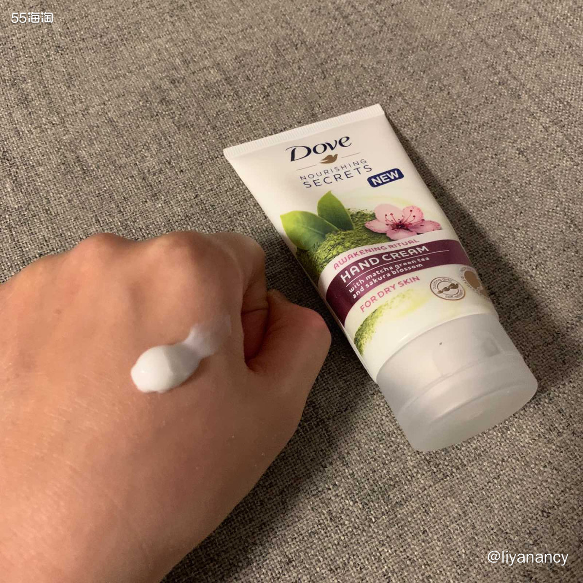 运通卡黑五晒单：dove樱花抹茶护手霜  ✨这款护手霜是我买