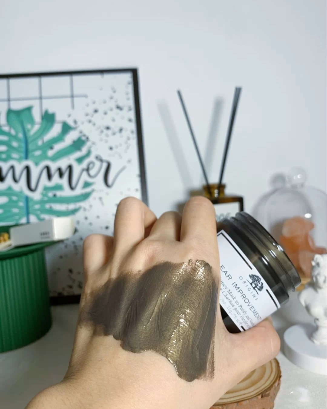 🌟悦木之源Origins黑金清洁面膜！黑头吸尘器 😂你还