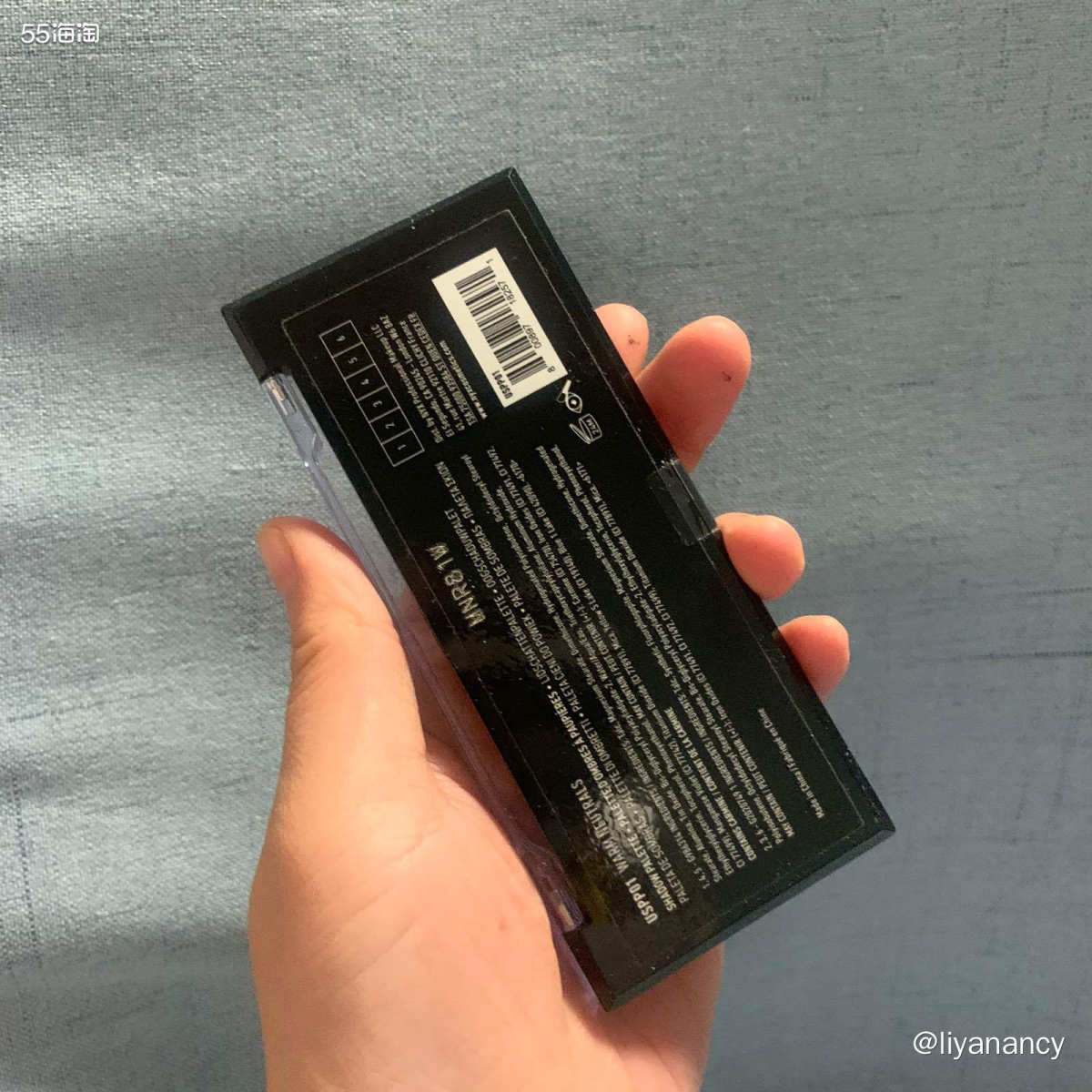 运通卡黑五晒单：nyx迷你六色眼影盘  ✨这款眼影其实相当于