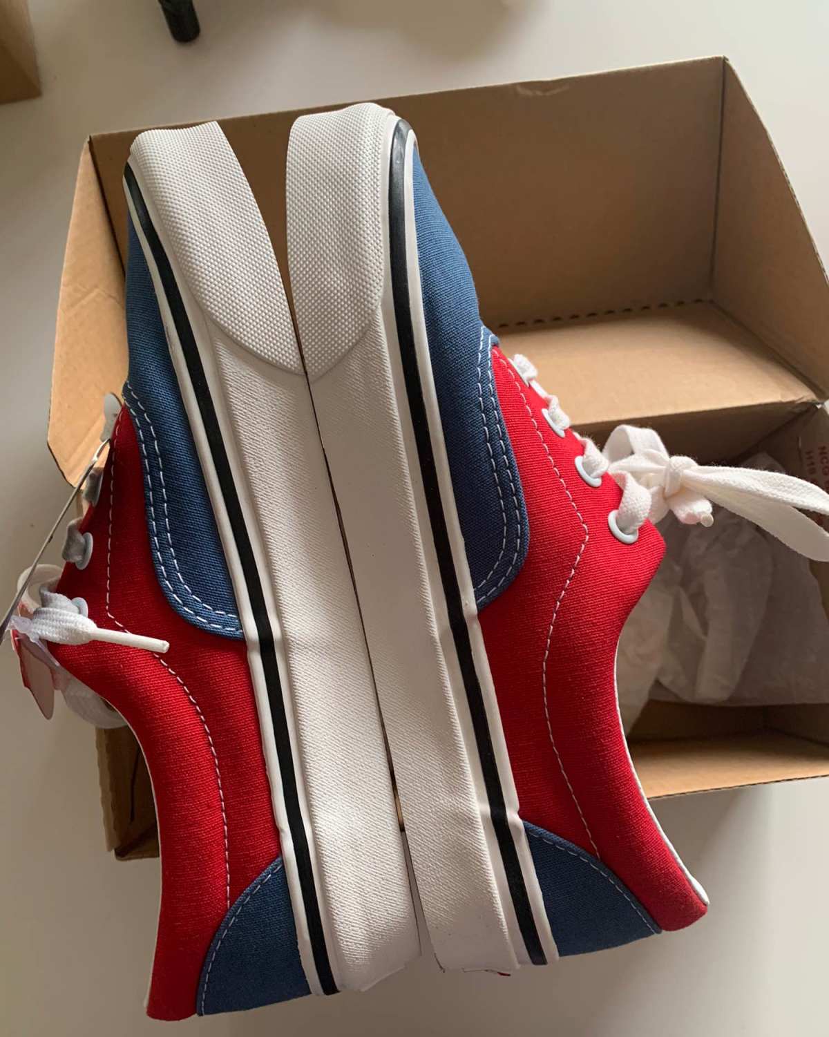 Vans style95 红蓝万斯男鞋女鞋 时尚低帮休闲鞋 