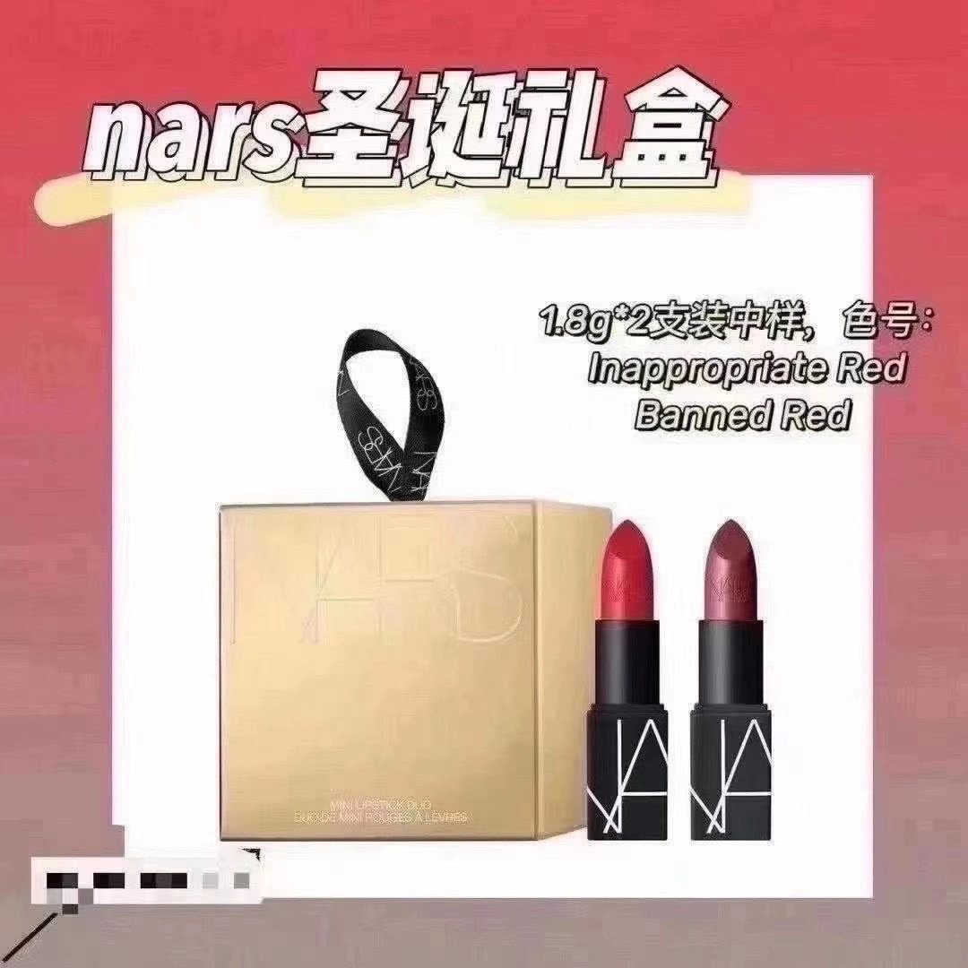 🎄新鲜到货，太划算的价格 Nars圣诞口红限量套装 💰1