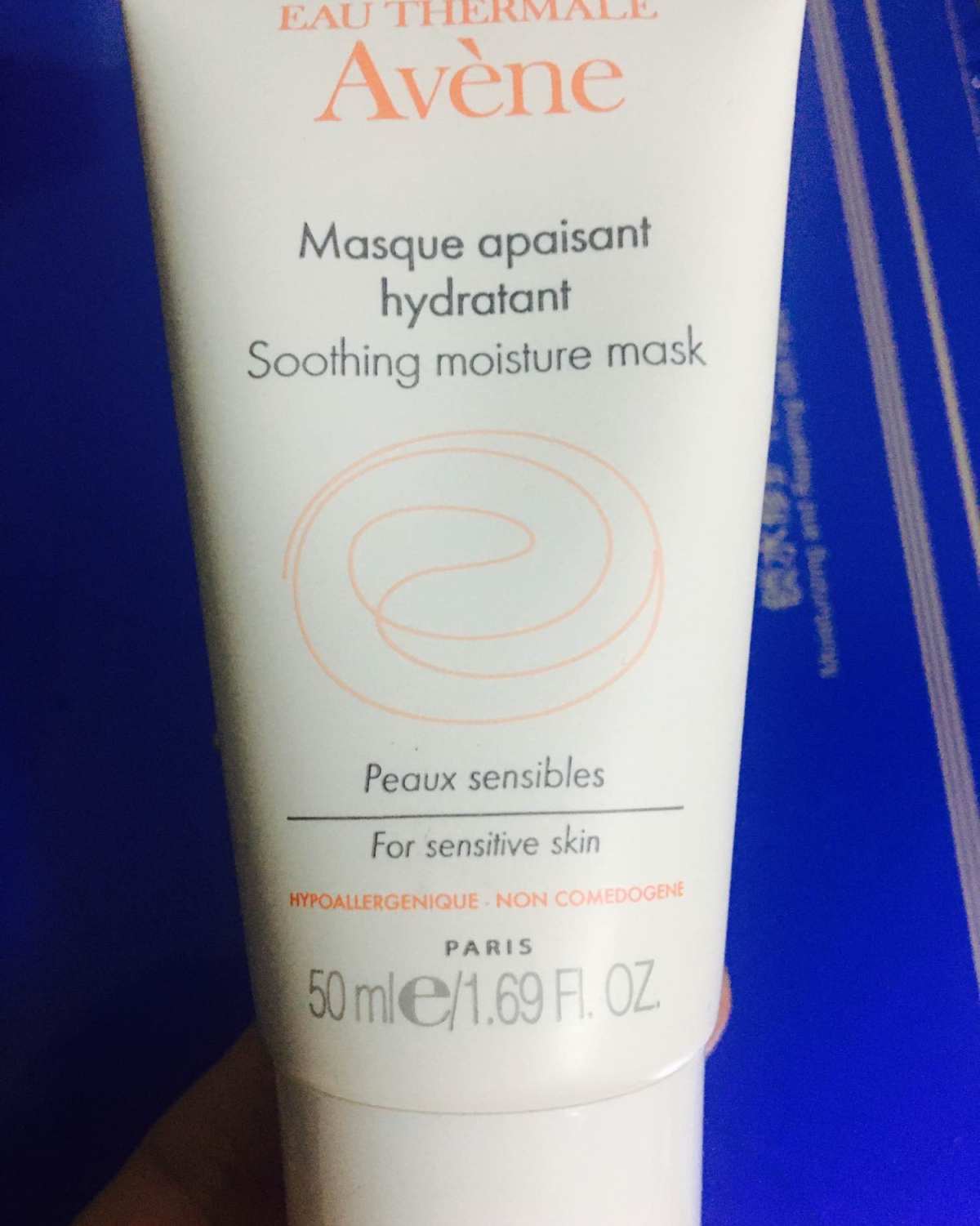 Day 2  今天的面膜是雅漾舒缓保湿面膜，也就是被称为芙蓉