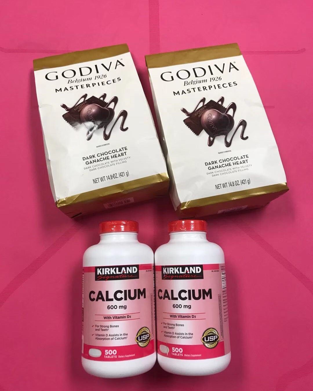 Kirkland柯克兰Calcium+D3钙片➕Godiva
