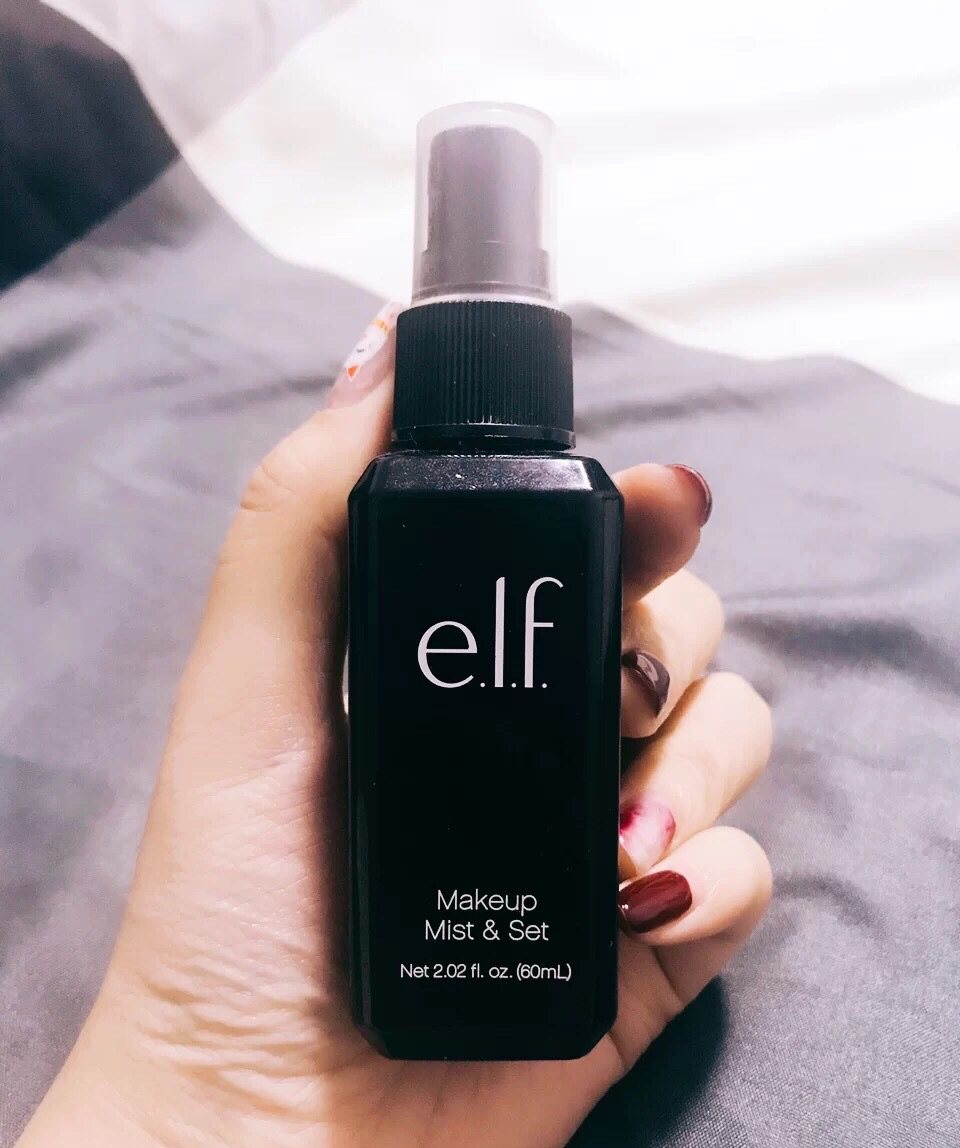 美国开价品牌elf定妆喷雾 使用感受 相见恨晚的定妆喷雾 平