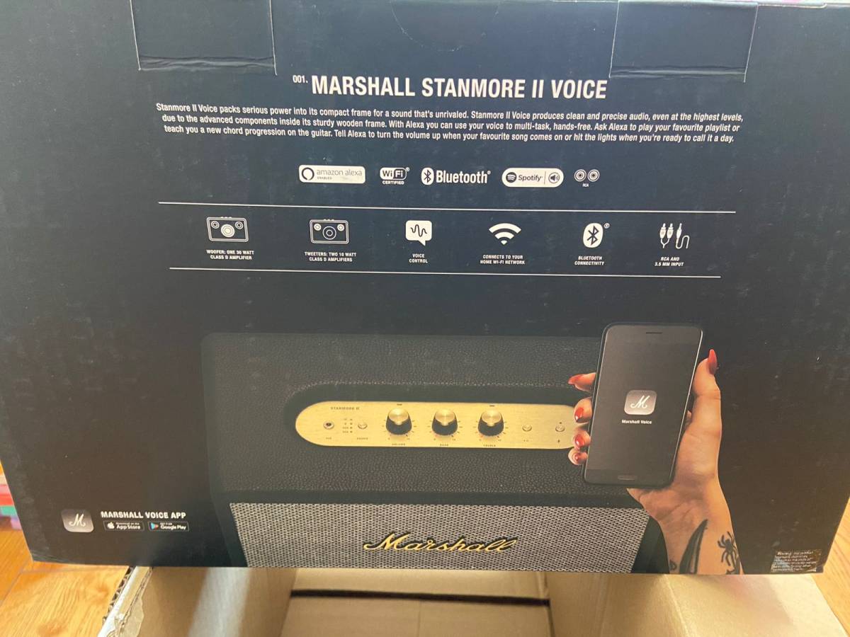 爆款 Marshall  Stanmore II马歇尔蓝牙音