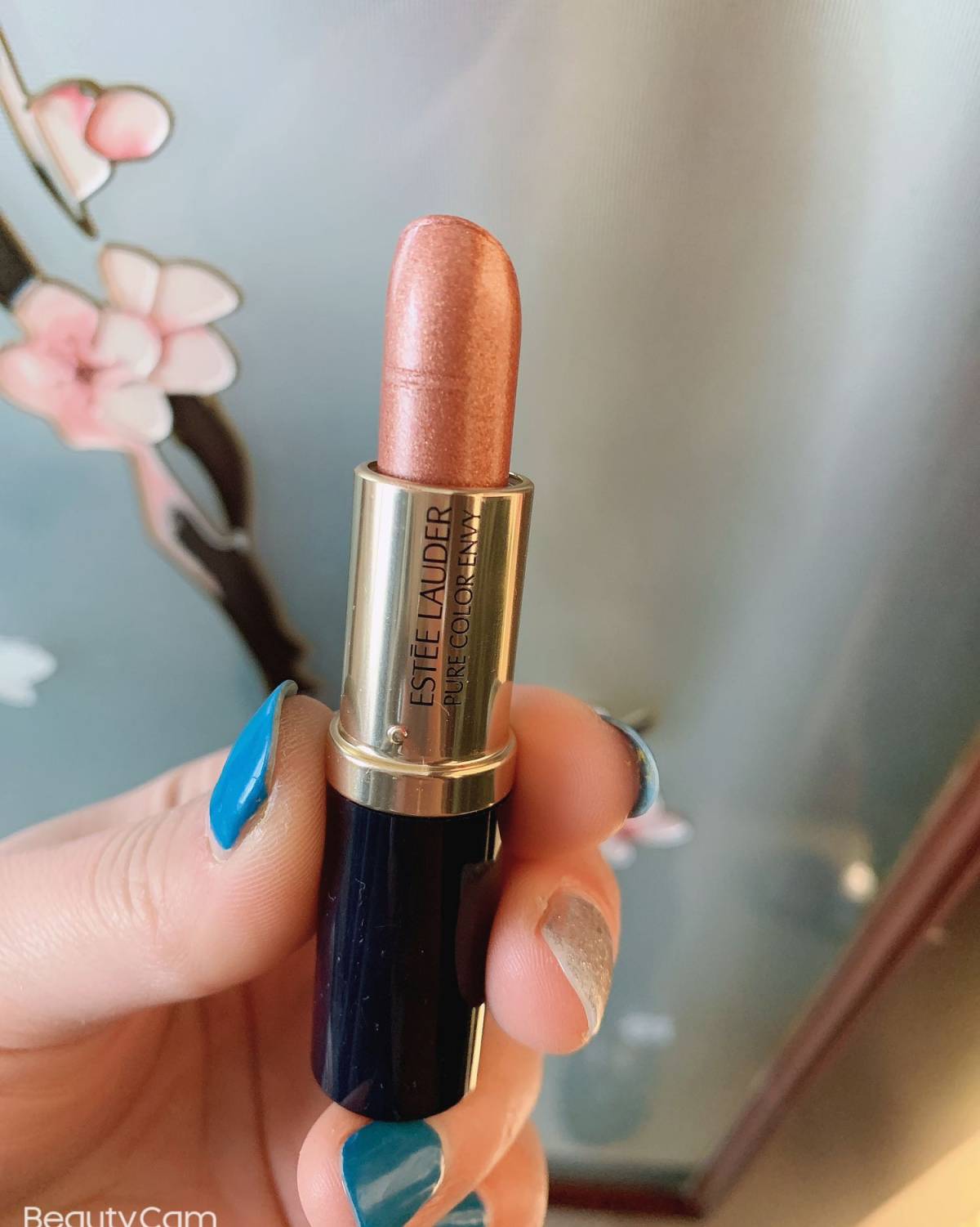 七天口红挑战雅诗兰黛口红倾慕色号111色号