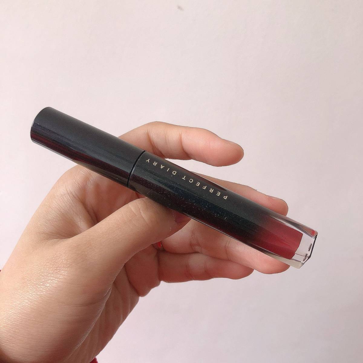 七天口红挑战 今天涂的是完美日记的水光唇釉，色号是H13肉桂