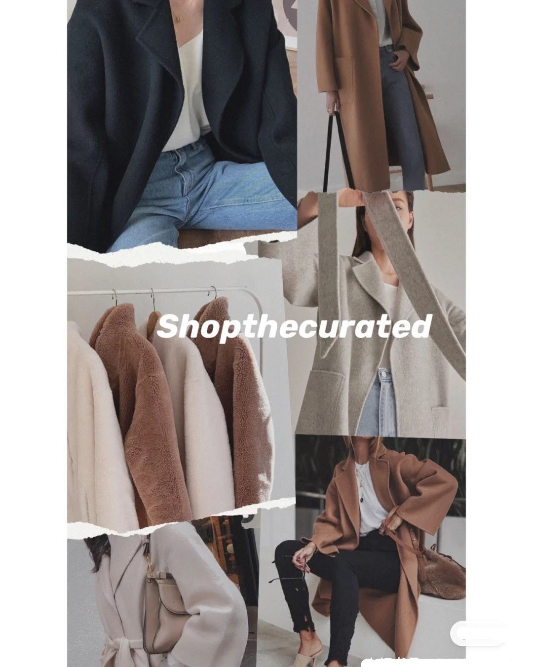 #闲置转让# 羊毛羊绒大衣 小众品牌The curated，