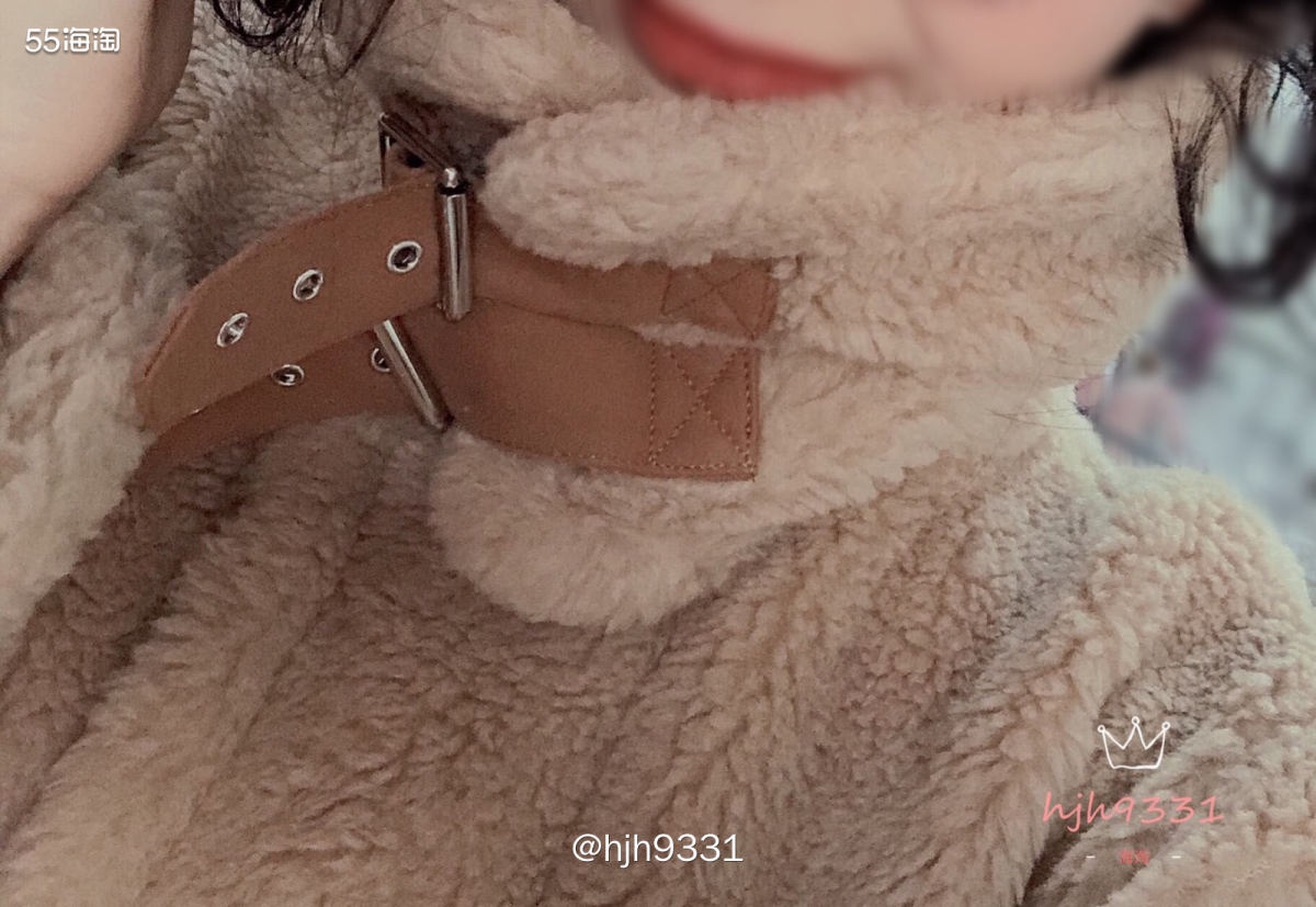 保暖神器——MO&Co.仿羊羔毛中长款大衣外套   ✨✨✨ 