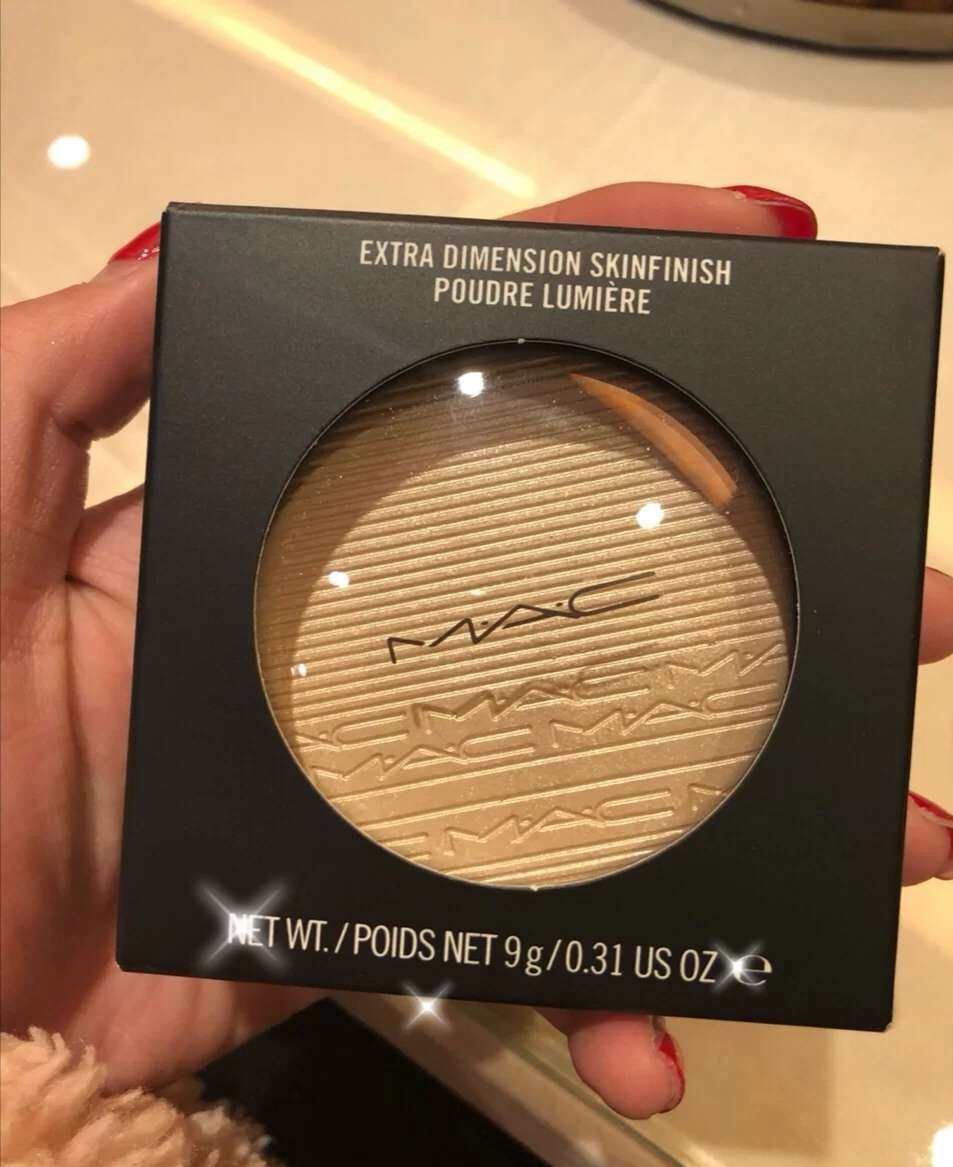 MAC 生姜高光Double Gleam  ✨神仙般细闪高光