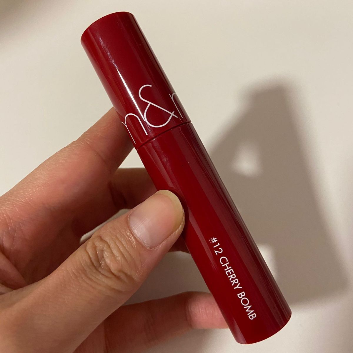 7天口红挑战DAY14💄Romand果汁唇釉12 车厘子色