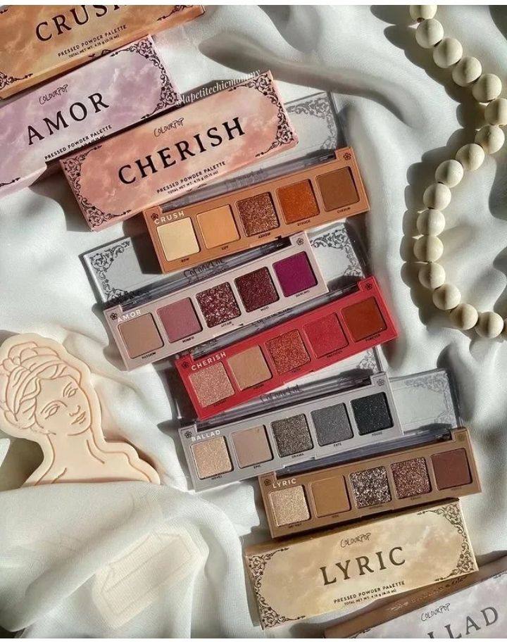 ColourPop全新五色眼影盘Love Struck好好看