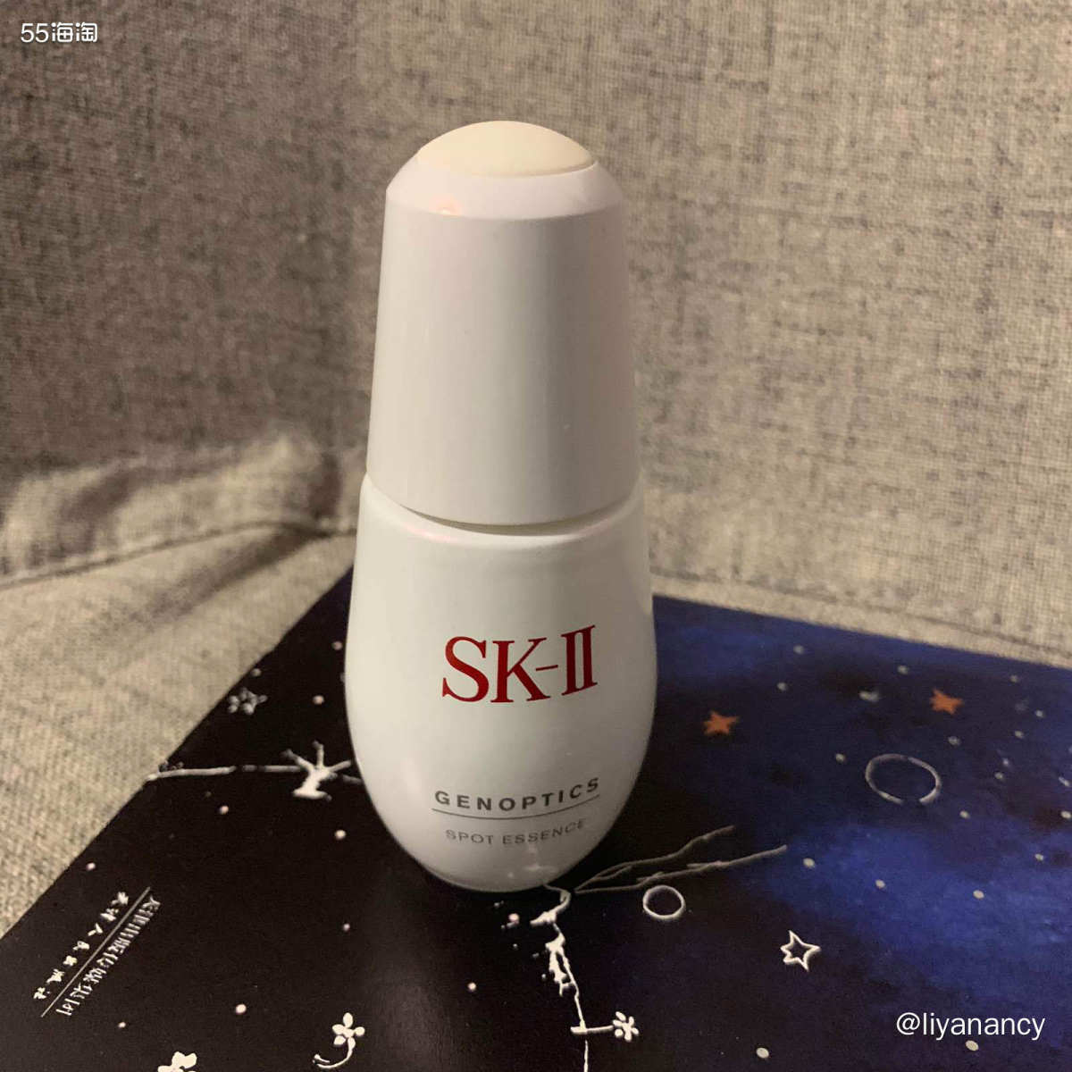 sk2淡华  🍓因为经常对着电脑，有时候也没有很好的涂打底