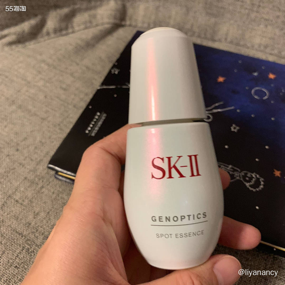 sk2淡华  🍓因为经常对着电脑，有时候也没有很好的涂打底