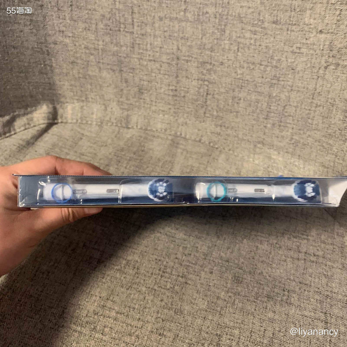 oral b牙刷头  ✨因为家里用飞利浦电动牙刷比较多，所以