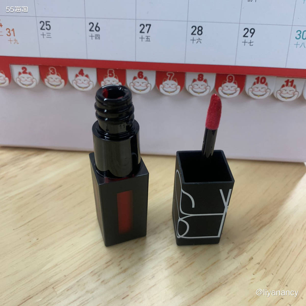 nars cherry bomb  ✨这个唇釉其实也蛮好看的