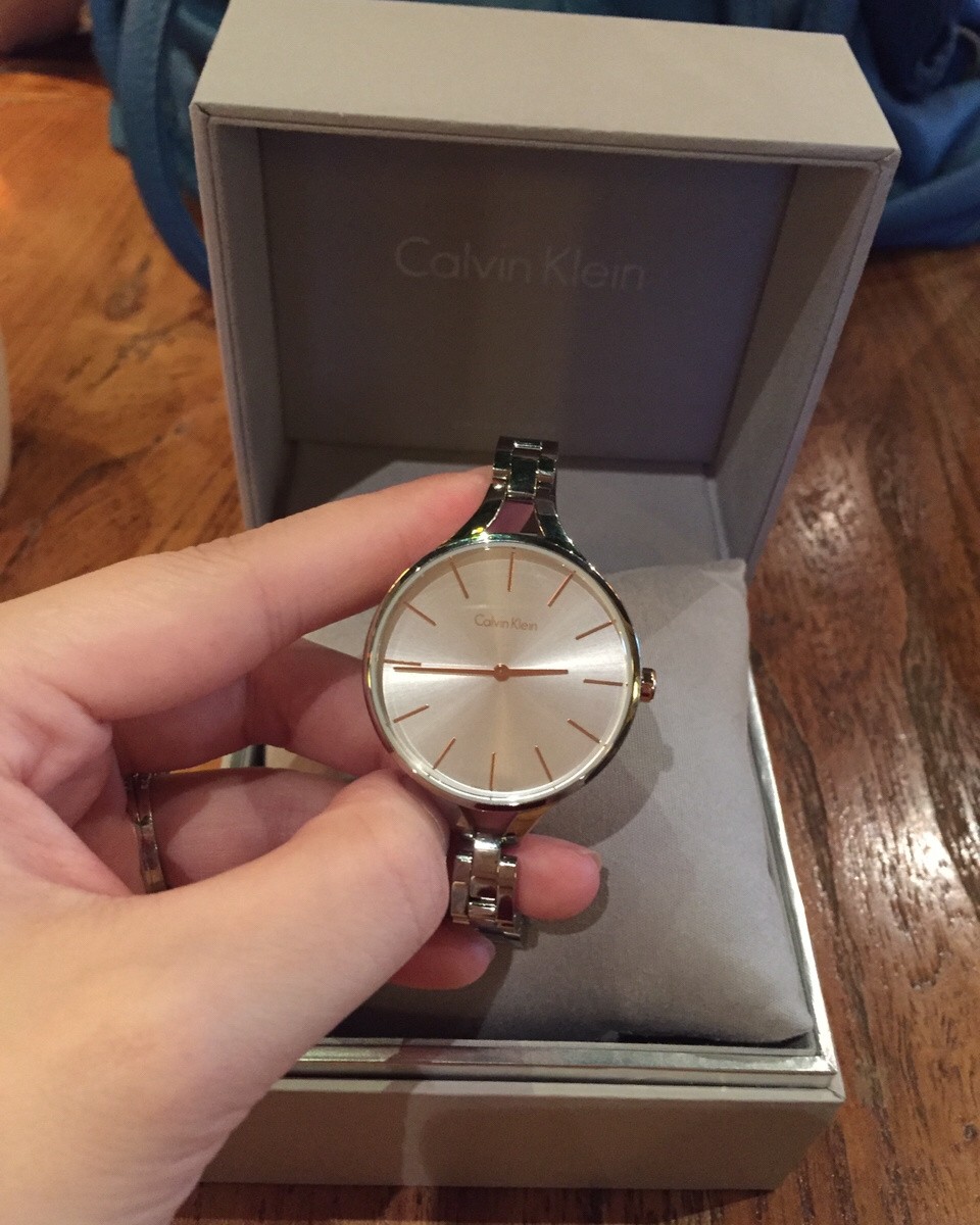 海淘晒单✨ck的女款手表，价格超级美丽，💰49刀，实在忍不