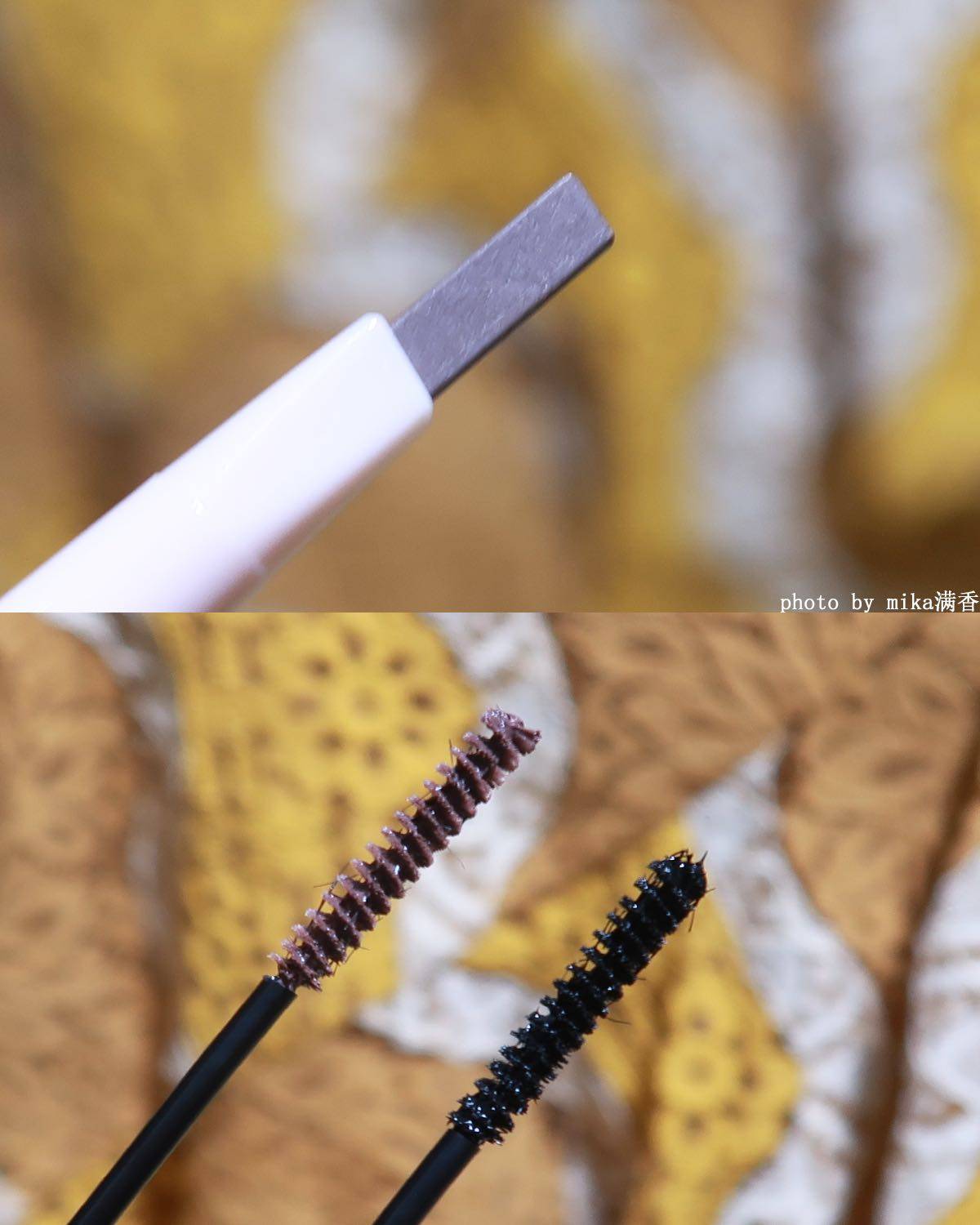 睫毛膏和眉笔就要搭配着来嘛 经常来看我功课的小伙伴应该很眼熟