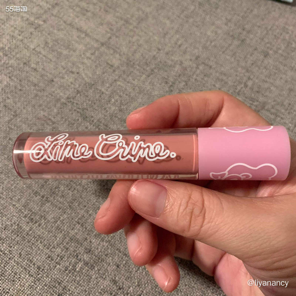 lime crime rosebud  ✨这个唇釉是海淘赠品