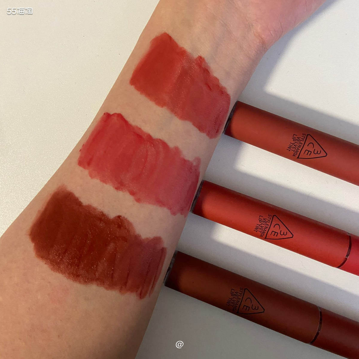 7天口红挑战💄3CE丝绒唇釉合集！姐妹们快去买！  3CE