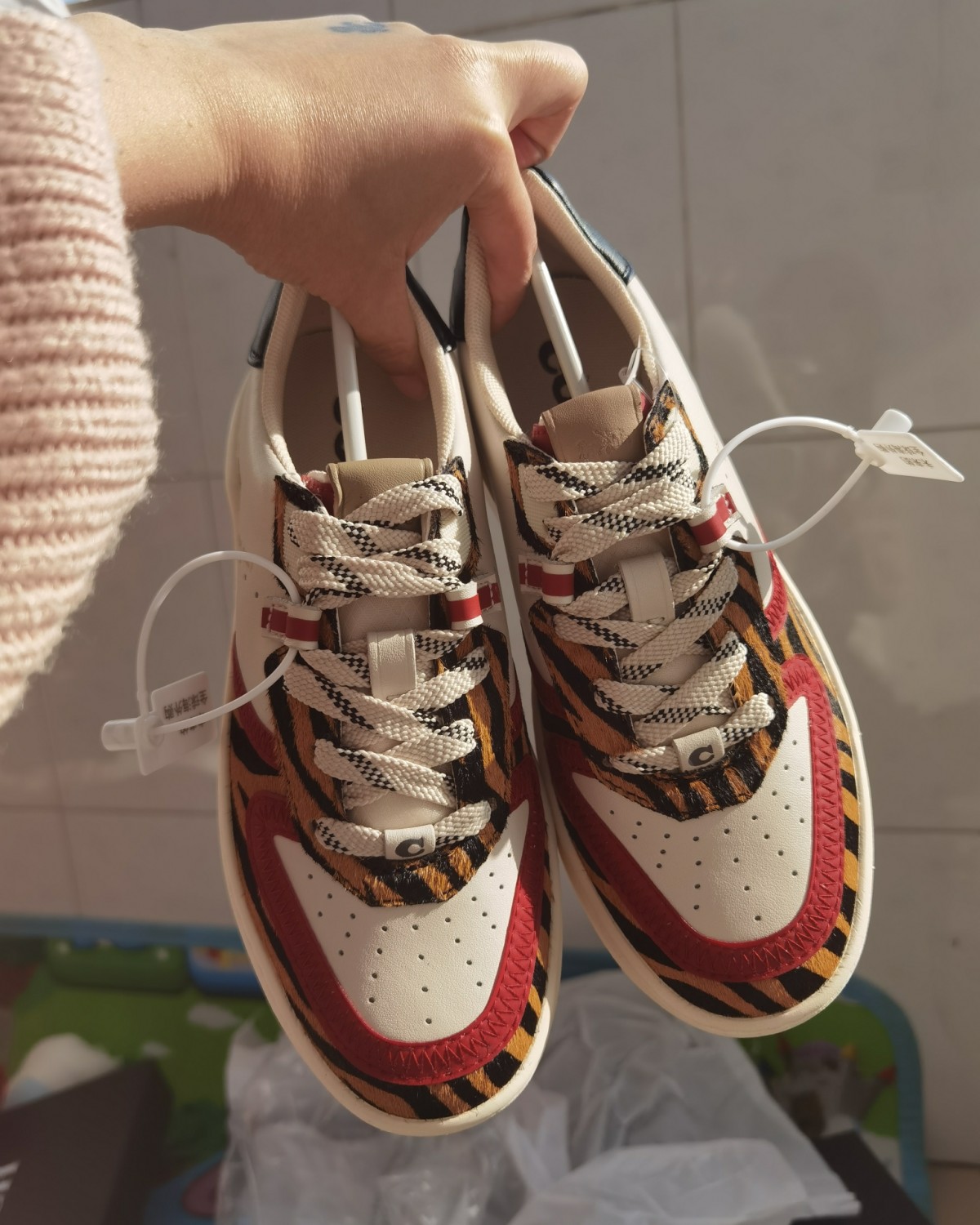 今天分享个神奇的经历！❗ Coach板鞋是今年7月份下单的！