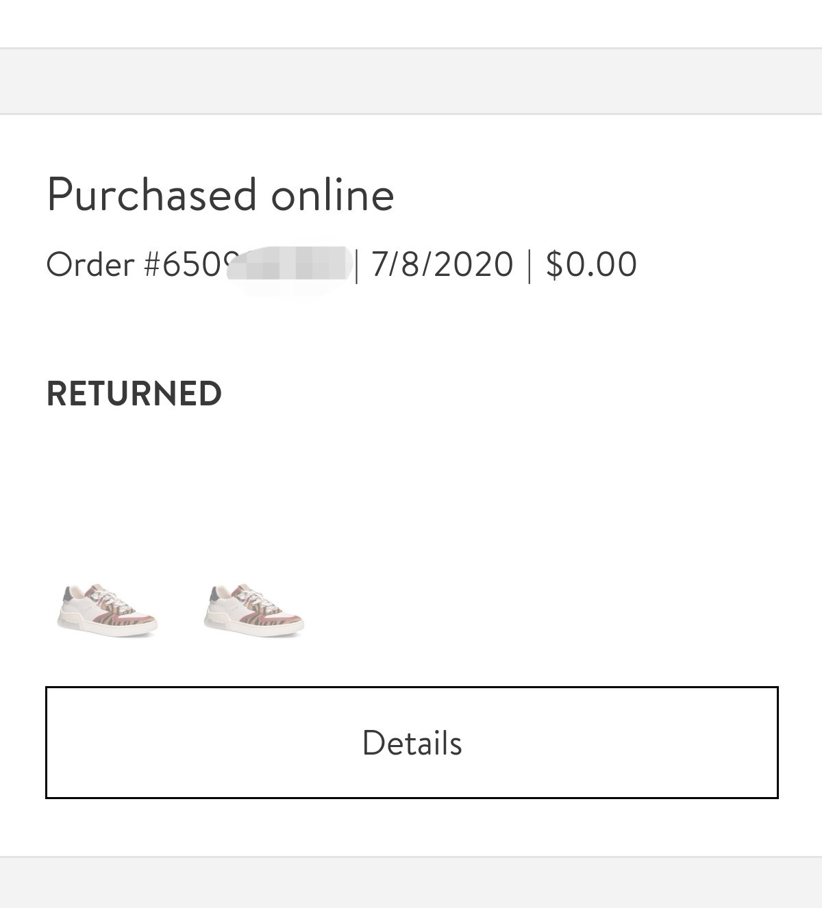 今天分享个神奇的经历！❗ Coach板鞋是今年7月份下单的！