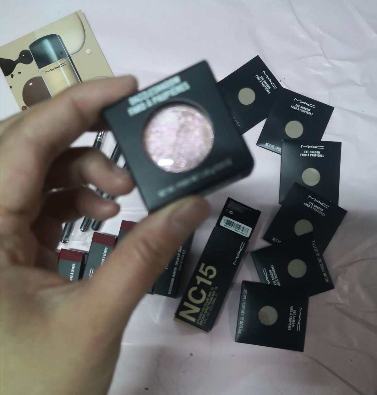 📦海淘开箱MAC 这次买的魅可是黑五做活动，多单合箱的。 