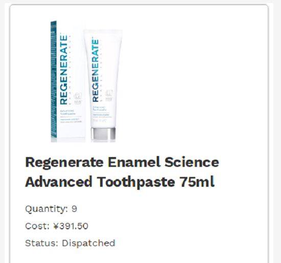 好物#Regenerate修复牙釉质牙膏 这款牙膏好用的程度