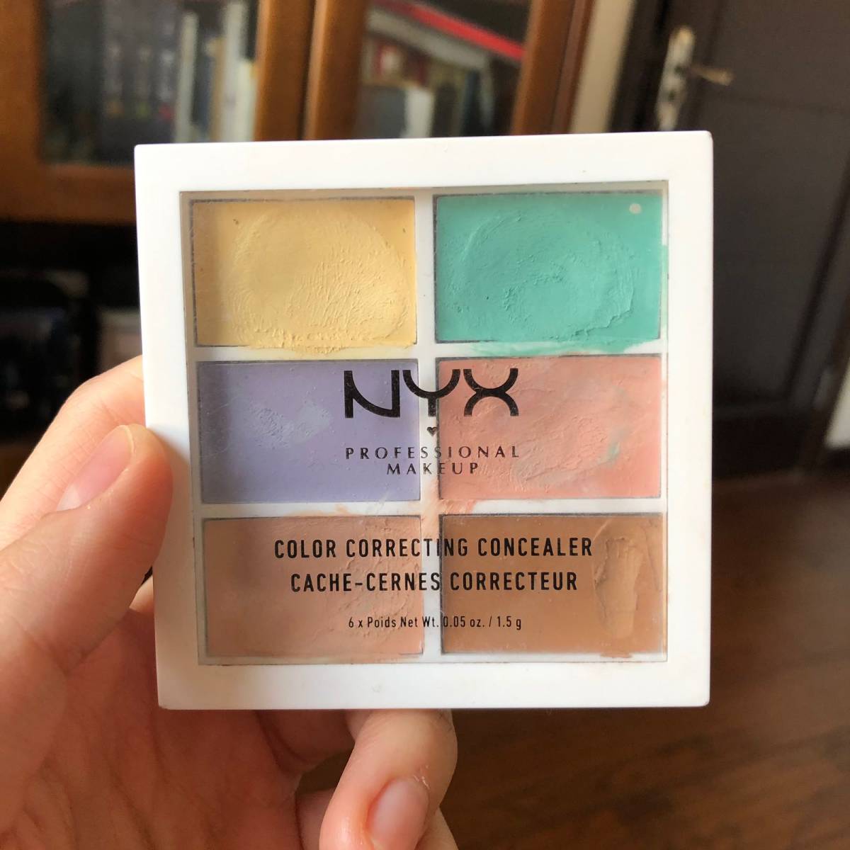 #我的高光时刻#No.7⃣️ NYX六色遮瑕盘#棕色🏾  