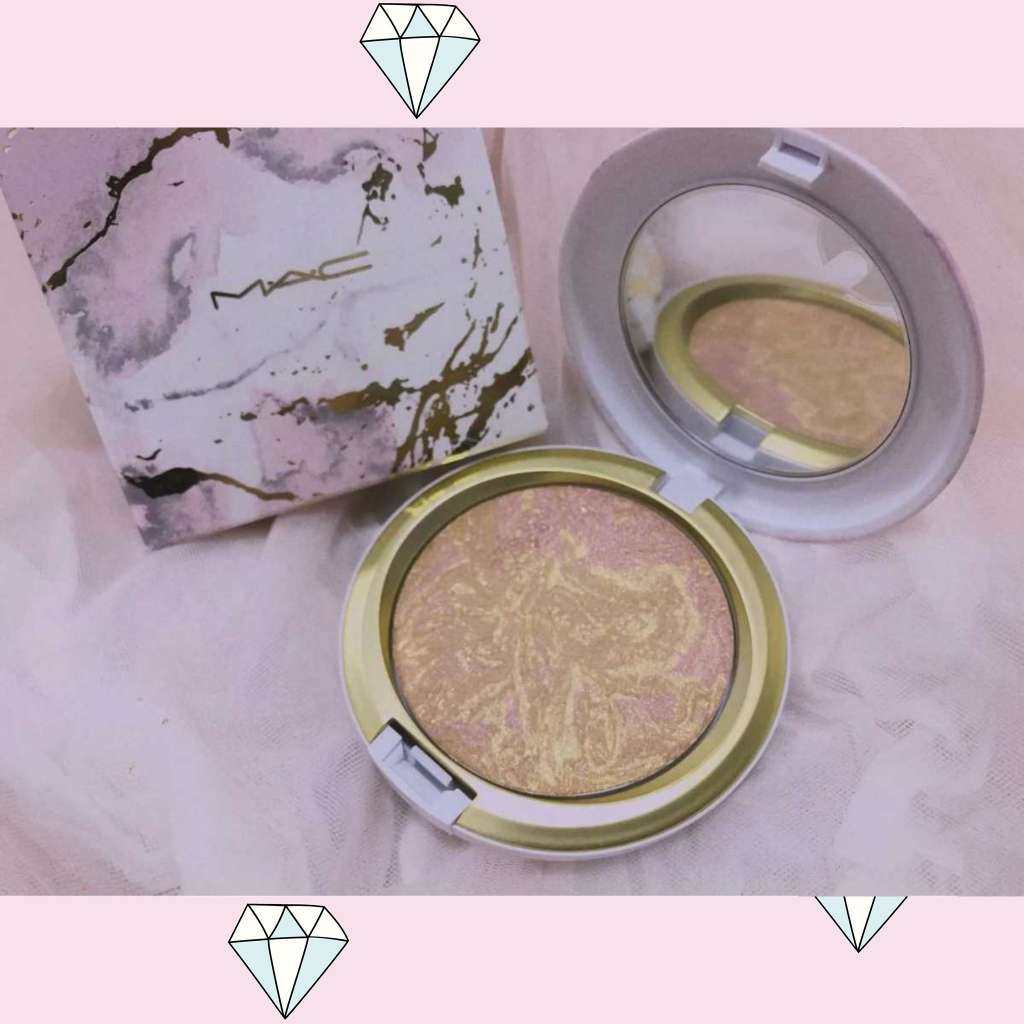 🌟MAC魅可大理石高光 腮红高光二合一 这是dandan去