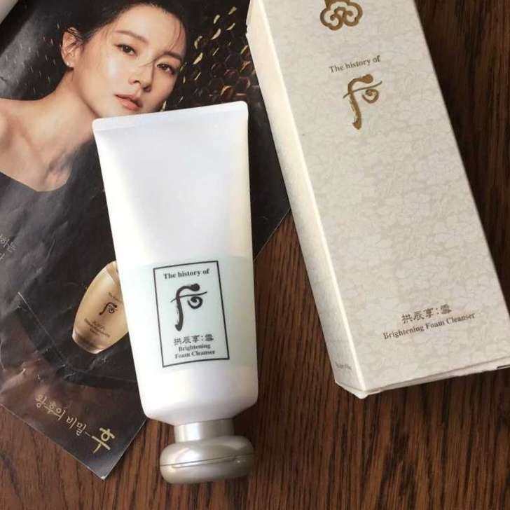 后雪洁面 同样作为韩国品牌，当然洁面也不甘示弱～ 超大一个，
