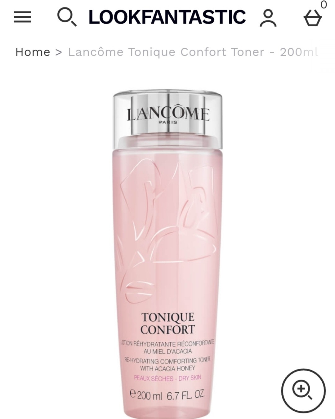 lookfantastic好物**之Lancome兰蔻粉水：