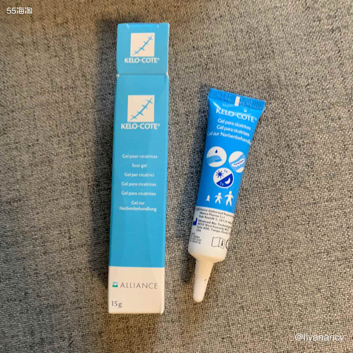 疤克修复凝胶  ✨这个是亚马逊海外购入的，都买了好久了，之前