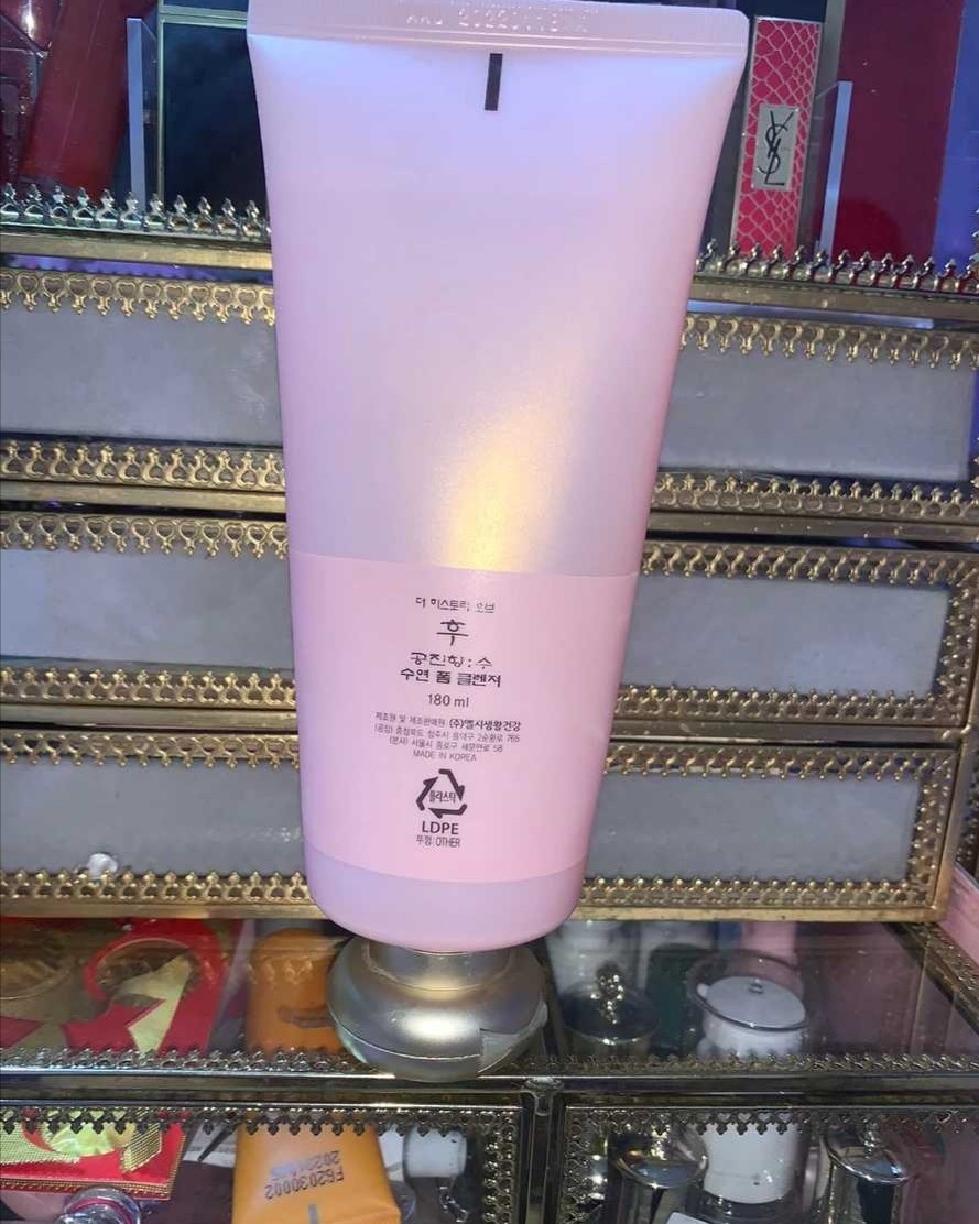 后水妍洁面空瓶啦 最初种草也是从套装盒拆出来的，用了以后喜欢