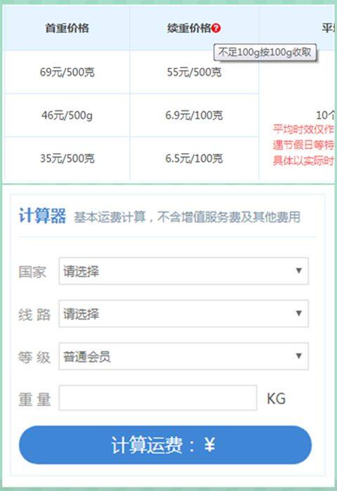 海淘转运费用怎么算？有哪些隐蔽费用？  海淘转运和咱们国内快